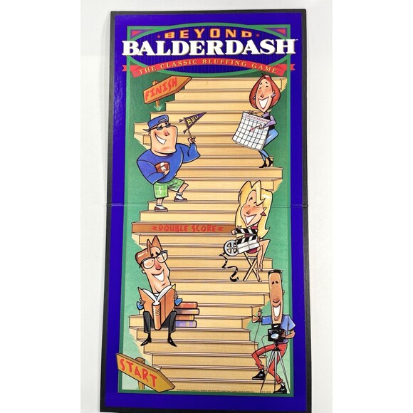 Parker Brothers Beyond Balderdash The Classic Bluffing Board Game 1997 Vintage - Picture 5 of 12